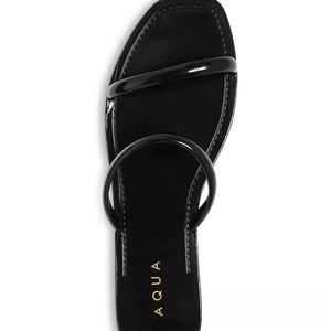 AQUA
Women's Square Toe Jelly Flat Slide Sandals - 100% Exclusive